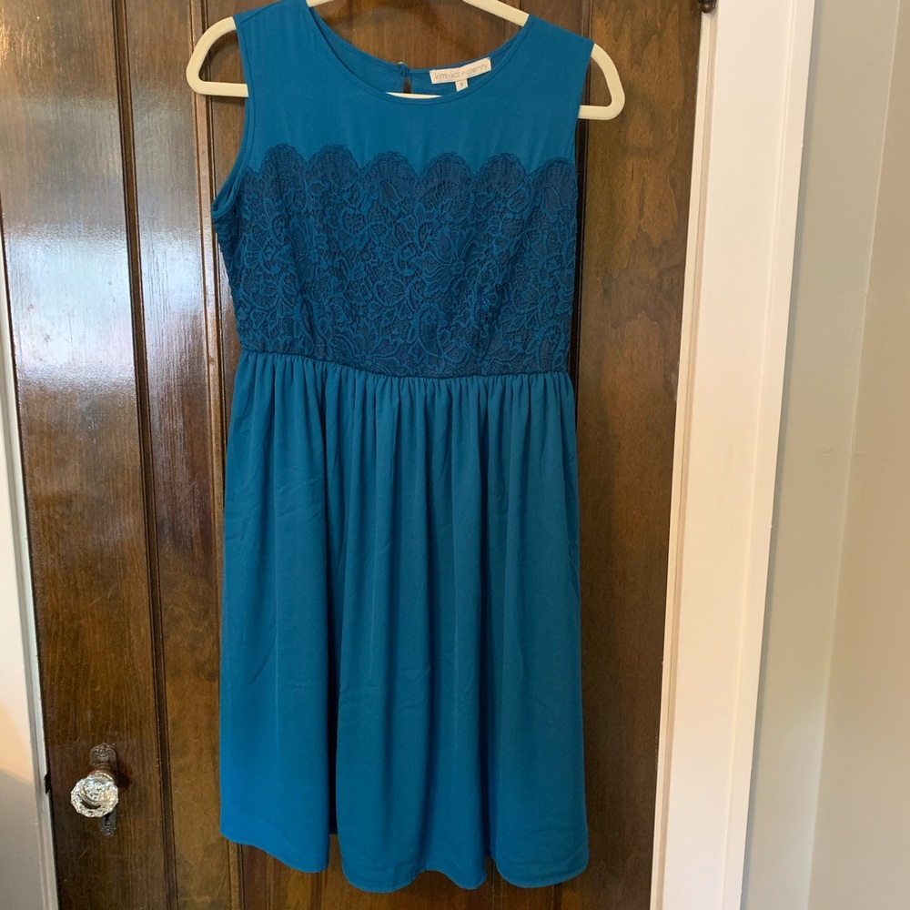 NWT Teal Maternity Dress